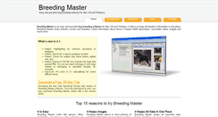Desktop Screenshot of breedingmaster.com